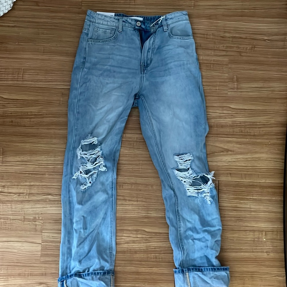 Brand new Vervet baggy distressed jeans